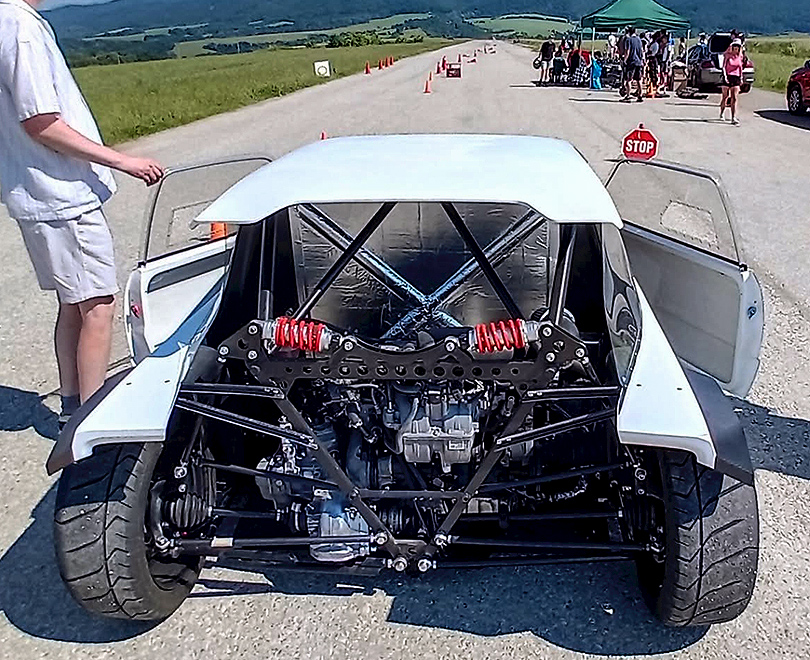 ...na slalome Handlov� 2026, AutoSlalom Cup AMK-Ban�k Handlov�.